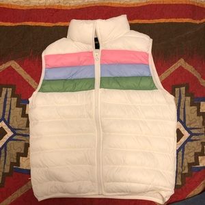 80’s style puffy vest